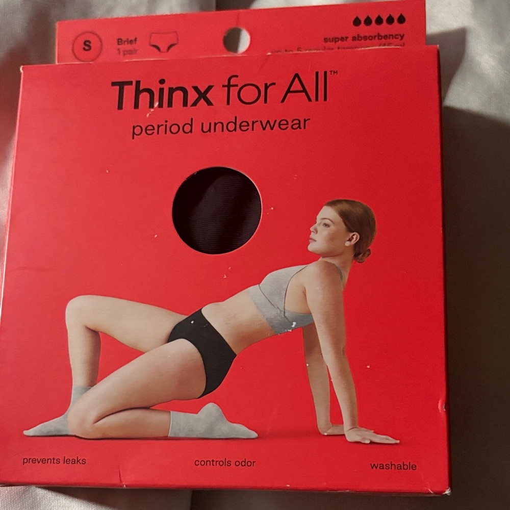 Thinx for All Super Absorbent Brief - Black